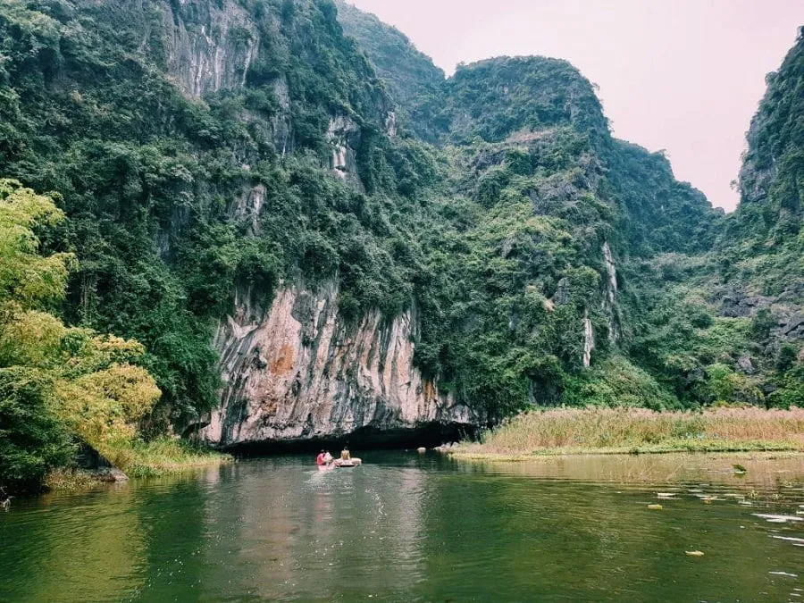 The mountain and cave system was formed through thousands of years of construction
