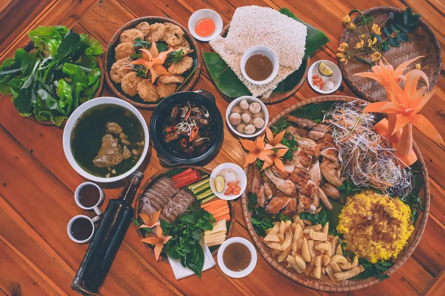Cuisine with strong local identity