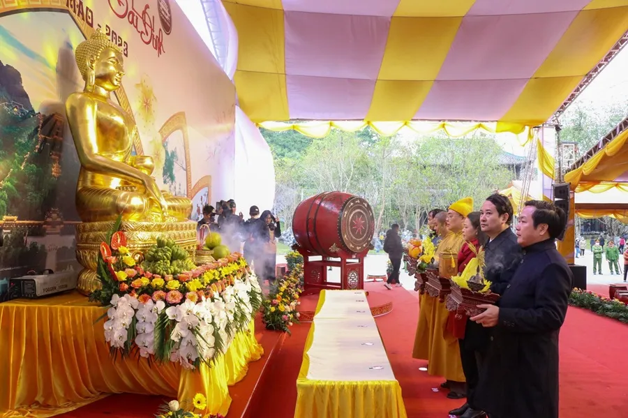 Bai Dinh Pagoda Festival is always an important spiritual cultural highlight