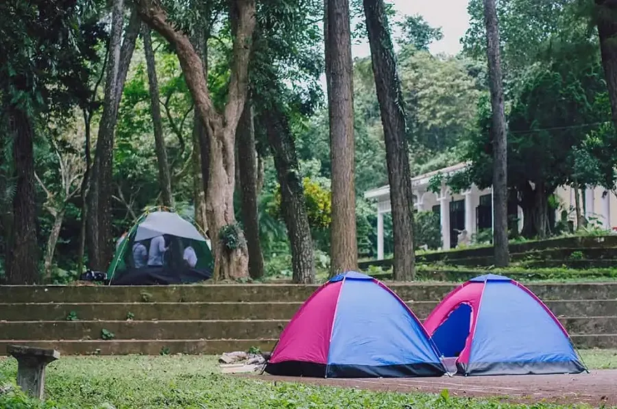 Cuc Phuong Forest provides a full range of camping equipment as well as food
