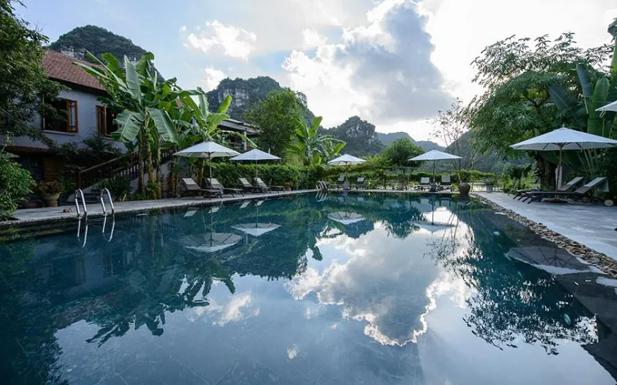 Tam Coc Garden Resort brings a cozy look