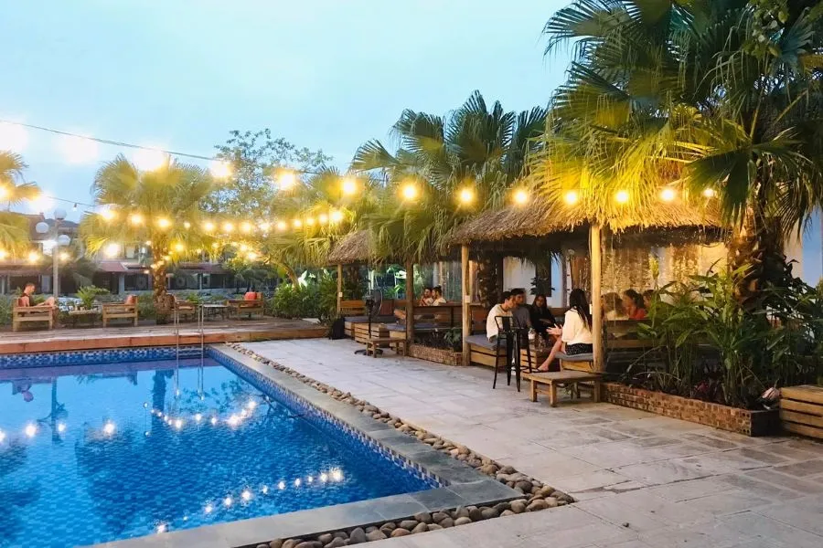 The Banana Tree Hostel is airy