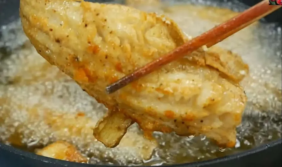 Boneless perch then fried until golden brown