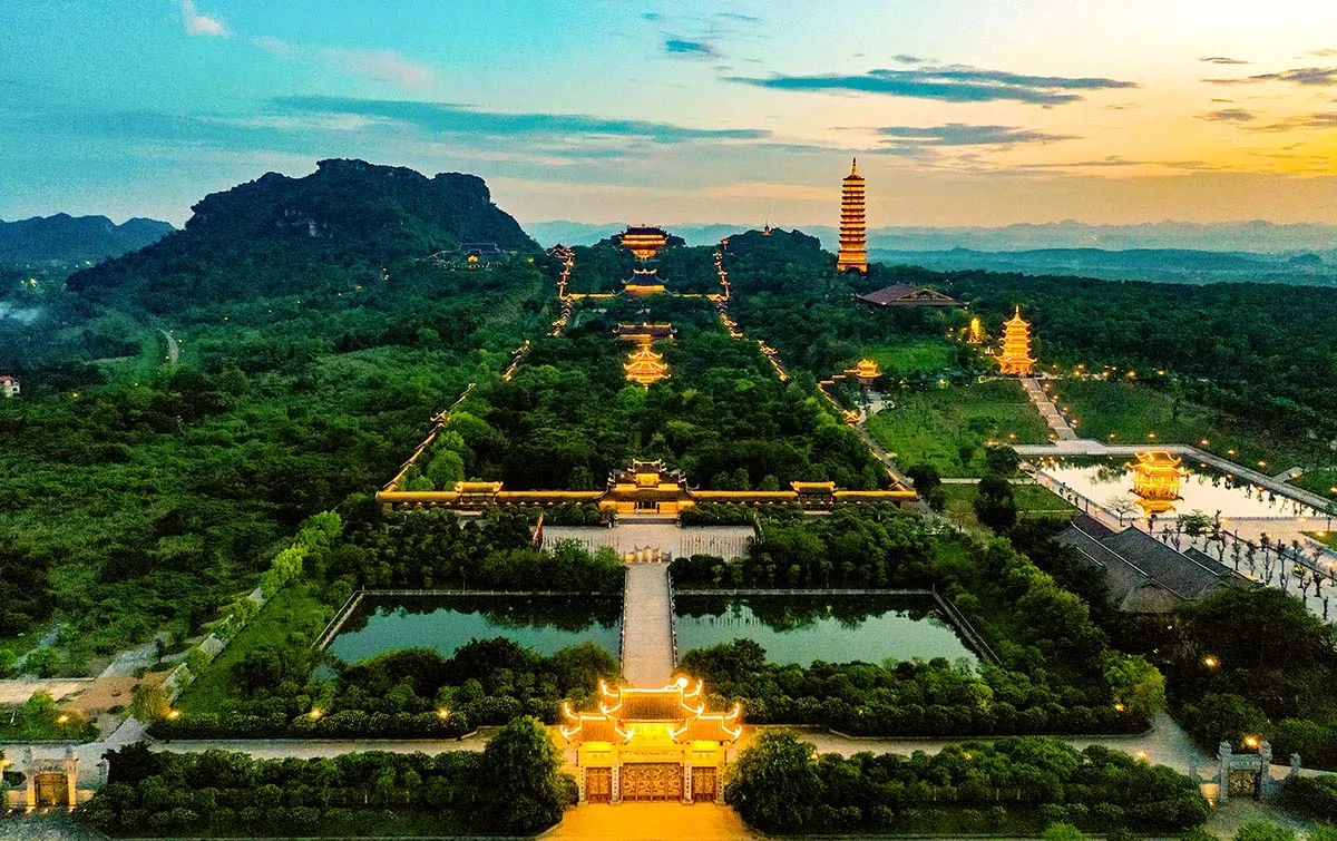 Sacred Bai Dinh Pagoda