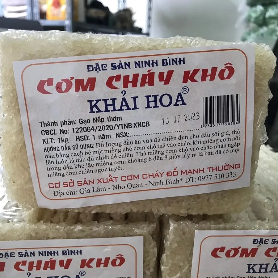 Cơm cháy Khải Hoa có thể chế biến theo nhiều phương pháp