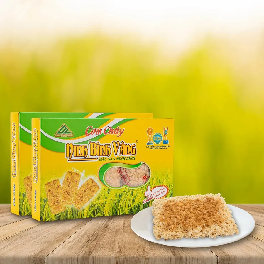Cơm cháy Đại Long đạt tiêu chuẩn an toàn