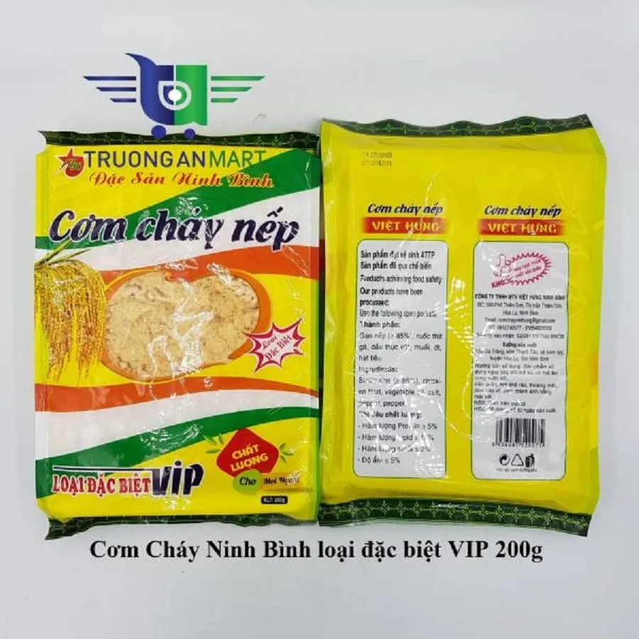 Cơm cháy Việt Hưng là một trong những thương hiệu được yêu thích