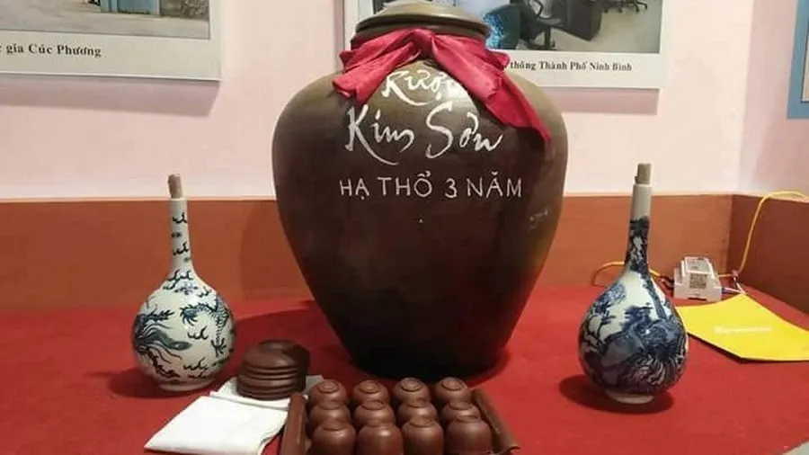 Kim Son wine has a rich flavor