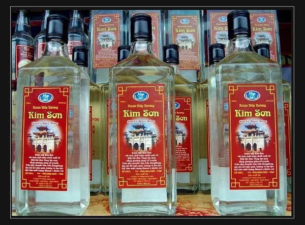 Enjoy the famous Kim Son Wine