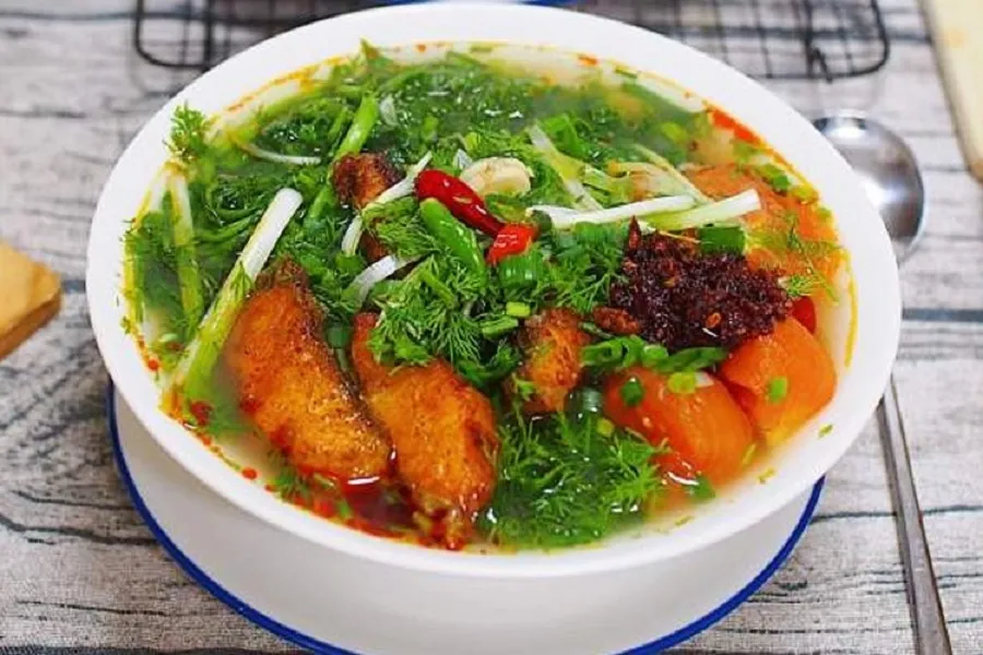 Perch soup cake is cool and delicious without being greasy