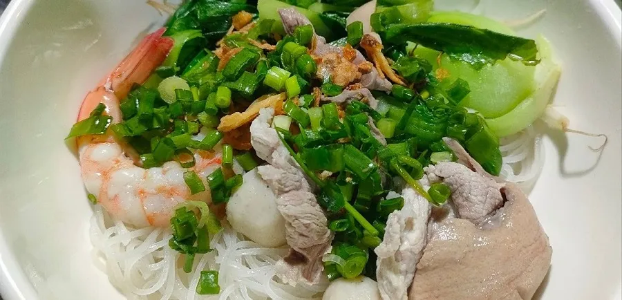 Phat Ky noodle soup is famous in Saigon