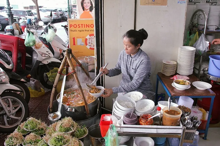 Bún riêu luôn là món ăn ưa thích được nhiều người lựa chọn