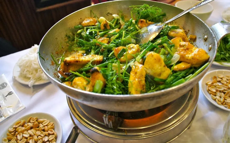 La Vong grilled fish brings traditional culture and flavors of Hanoi