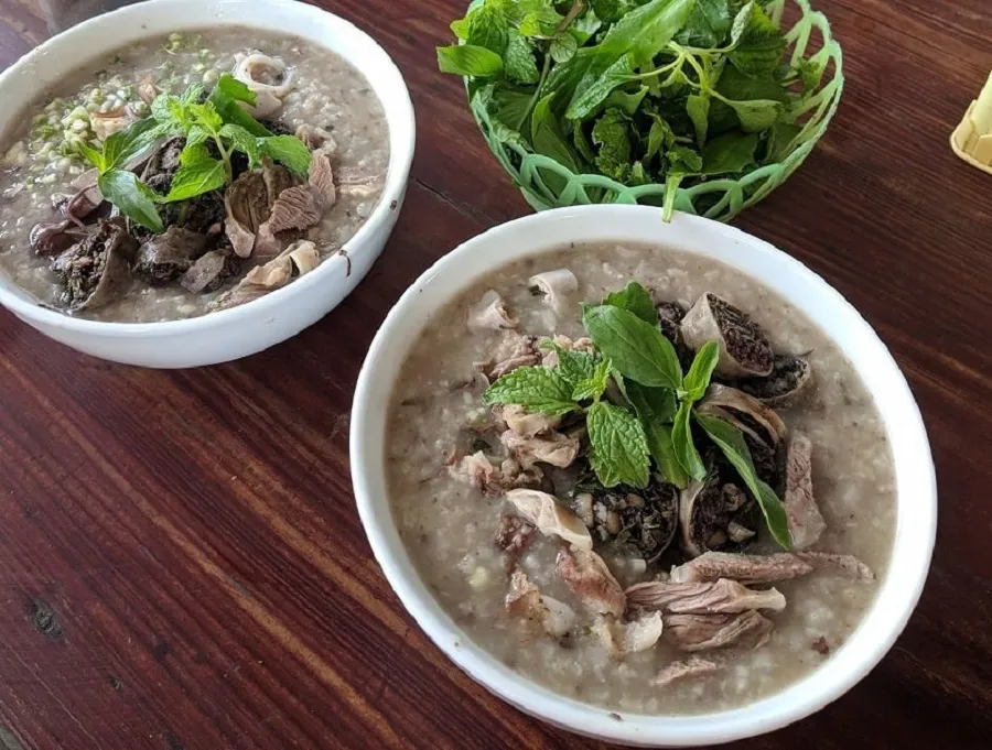 Smooth porridge with special flavor