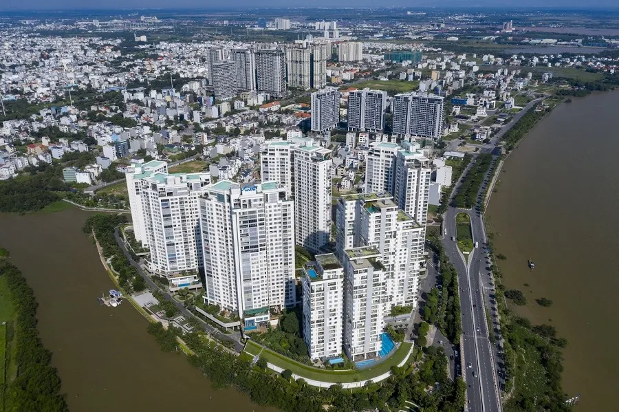 Diamond Island is located in a prime location of District 2