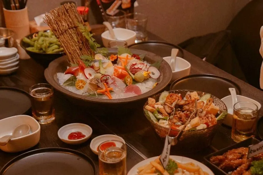 Kanko Izakaya đảm bảo nguyên liệu món ăn tươi ngon