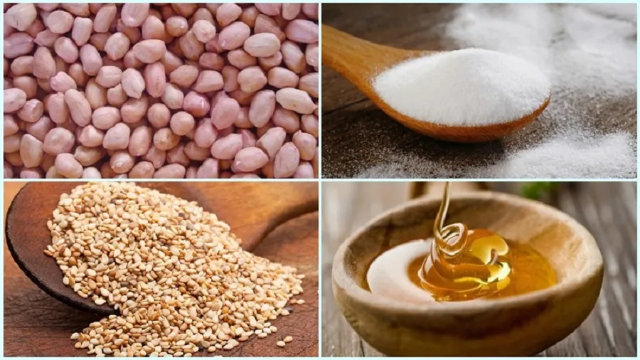Peanut candy made with malt sugar is a perfect choice