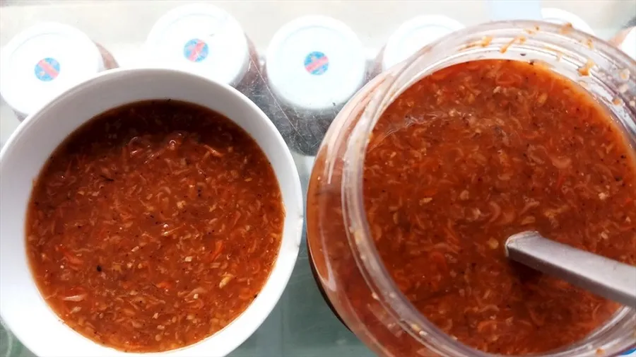Gia Vien shrimp paste is made according to a family recipe with a special flavor