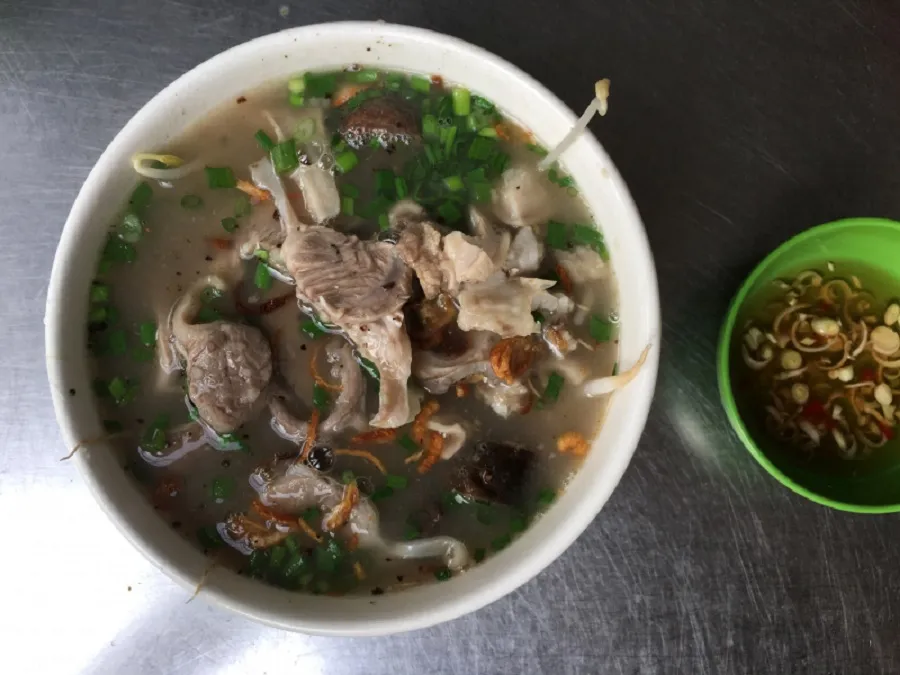 The heart is rich in flavor and eaten with porridge