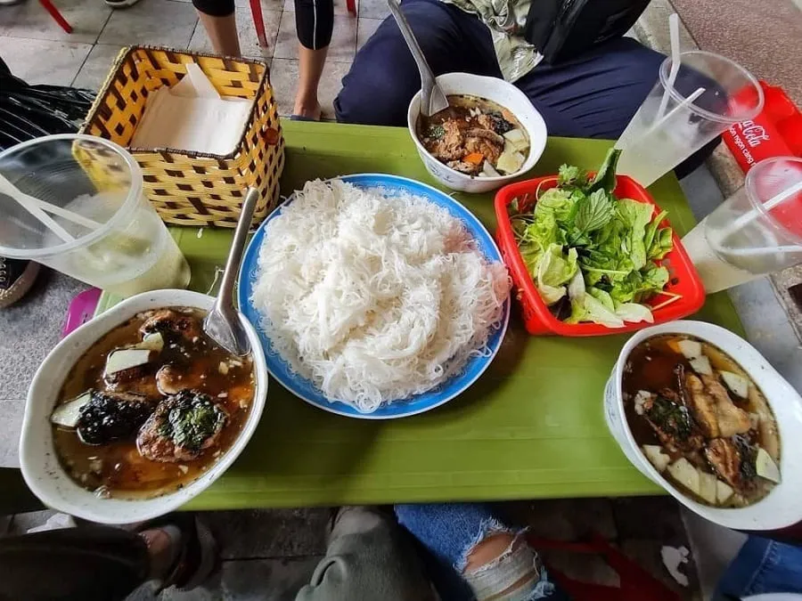 Mỗi phần bún đều có chất lượng tuyệt vời cùng mức giá phải chăng
