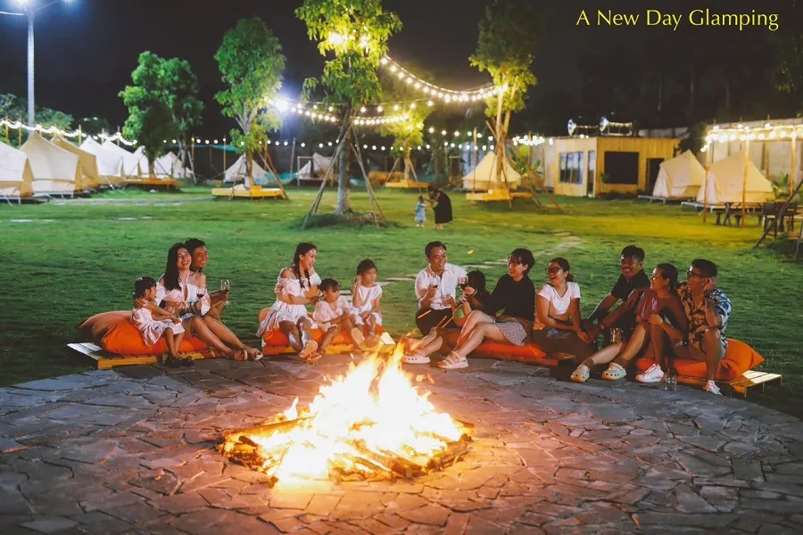 RIVERSIDE Glamping is the ideal location for a relaxing weekend