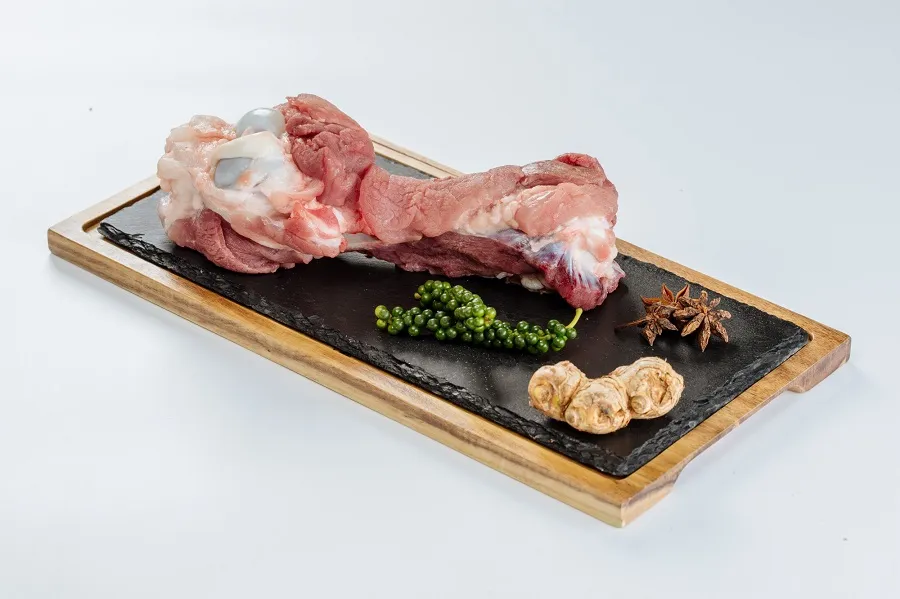 The bones are an important ingredient that helps make the broth more fragrant and sweet