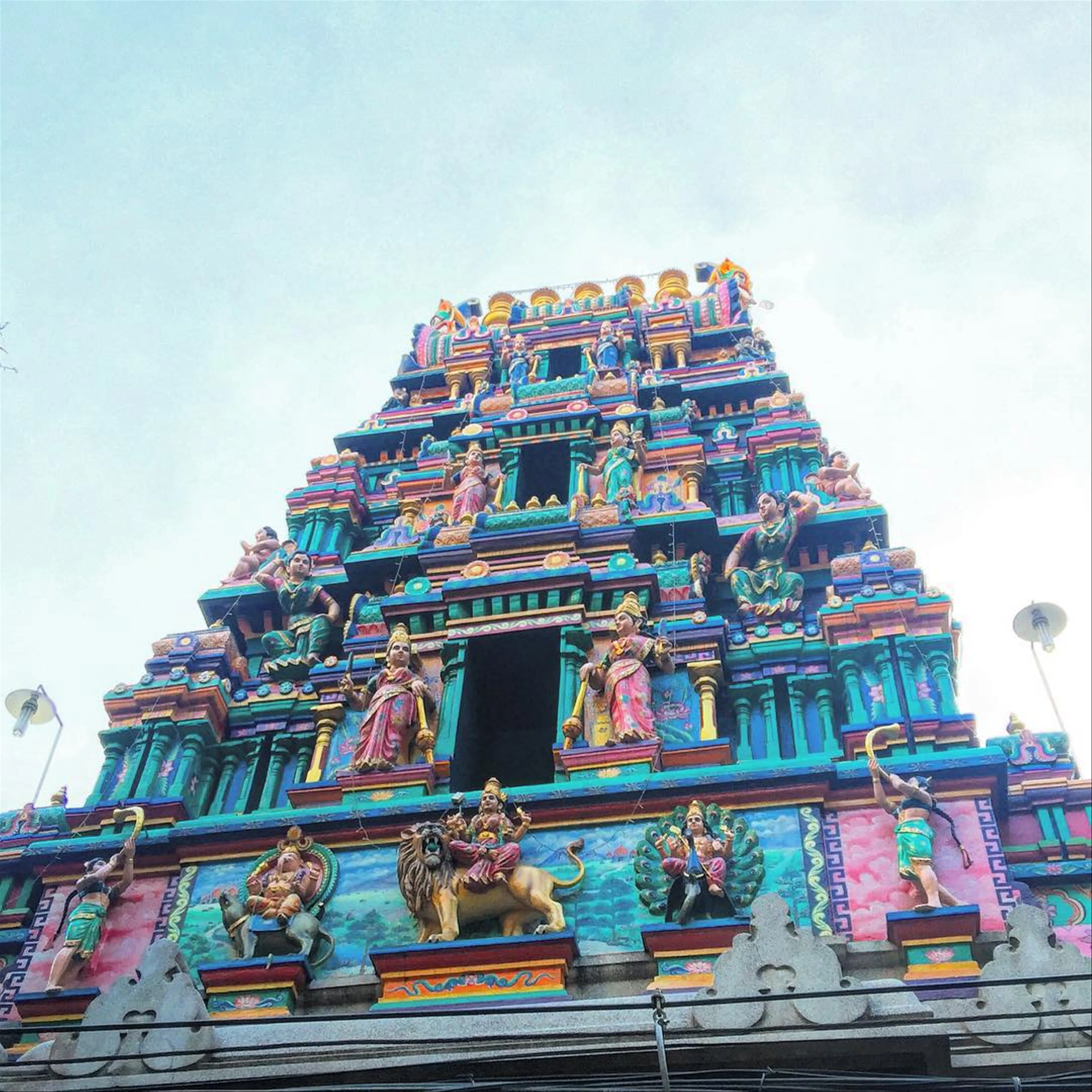 Đền thờ Mariamman: Kiệt tác kiến trúc Hindu giữa lòng Sài Gòn