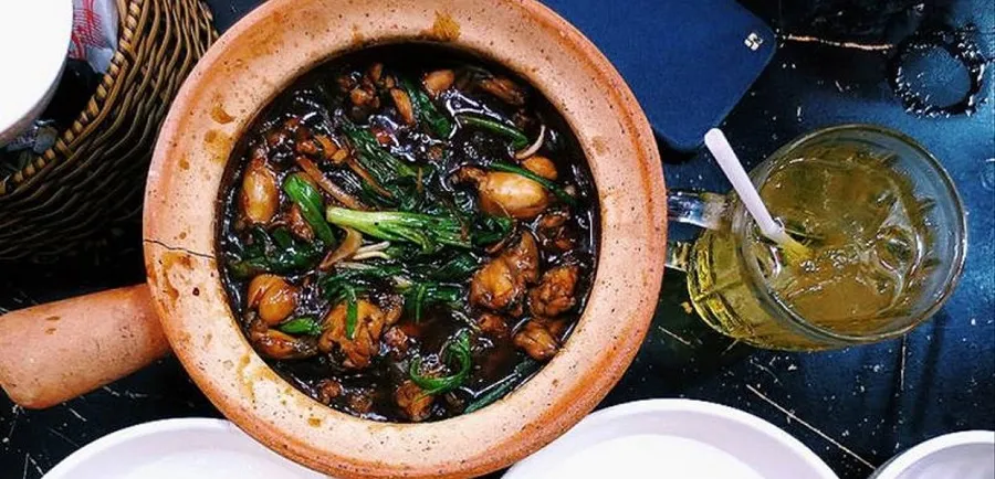 Frog porridge attracts any diners to visit and enjoy