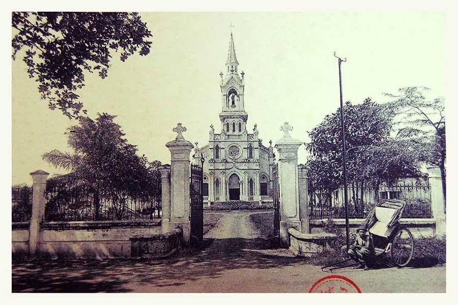Church of St. Francis Xavier was built in the 90s