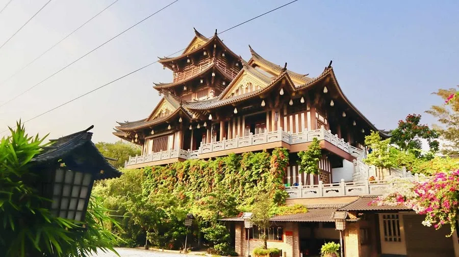 Tu viện Khánh An mang một vẻ đẹp tự tranh