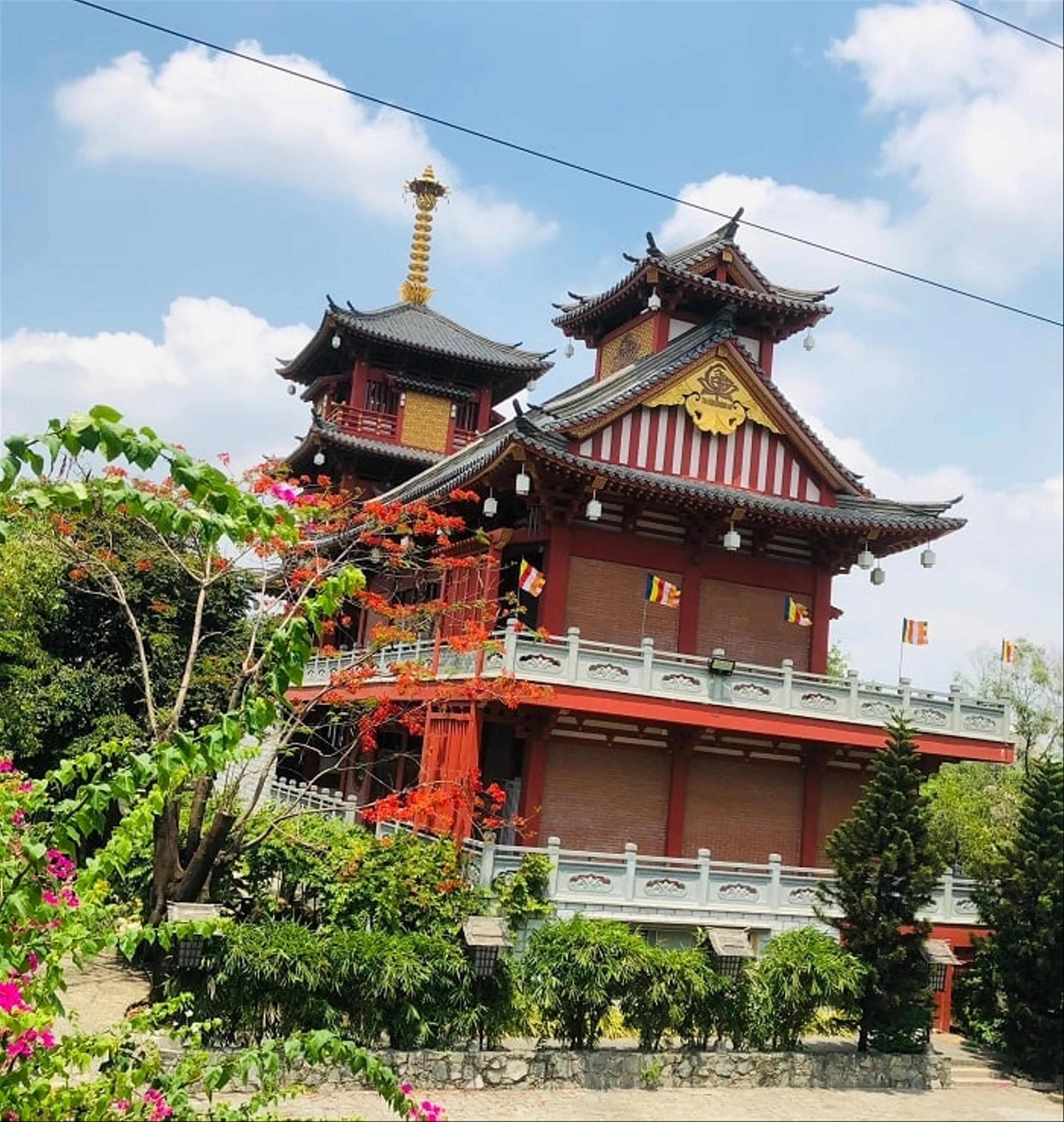 Tu viện Khánh An: Chốn linh thiêng mang phong cách Nhật Bản