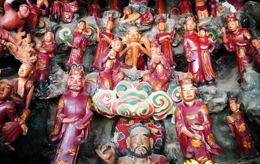 The large statue system carries many spiritual and cultural values