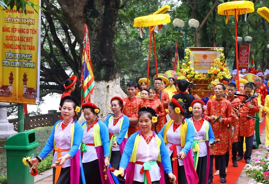 Phuc Voi Temple Festival is an ancient cultural feature that has been passed down and always attracts tourists