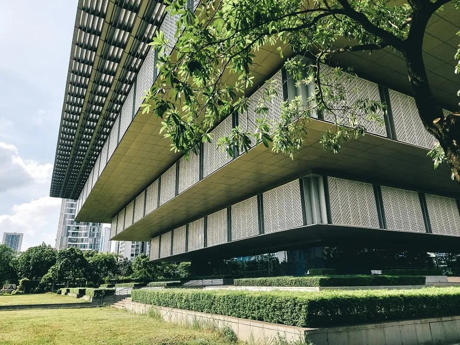 Every corner of the museum is filled with art
