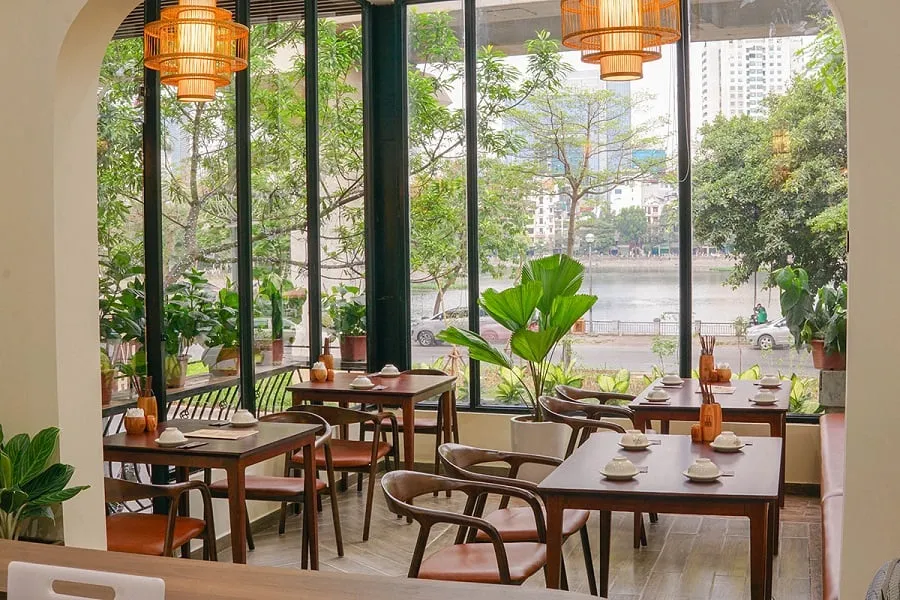 Vị An mang lại cảmm giác mộc mạc như những món ăn tại quán