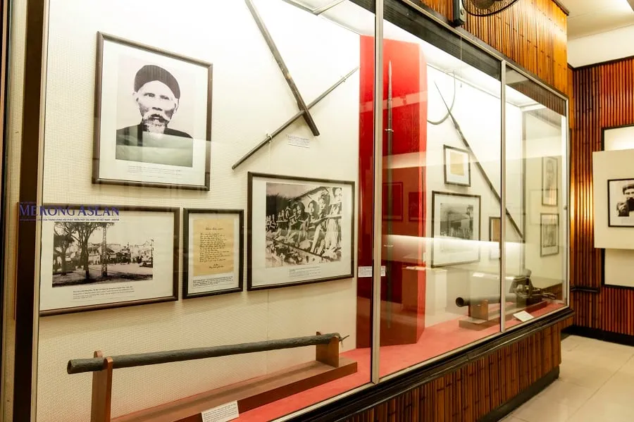 Inside the museum provides many valuable historical documents