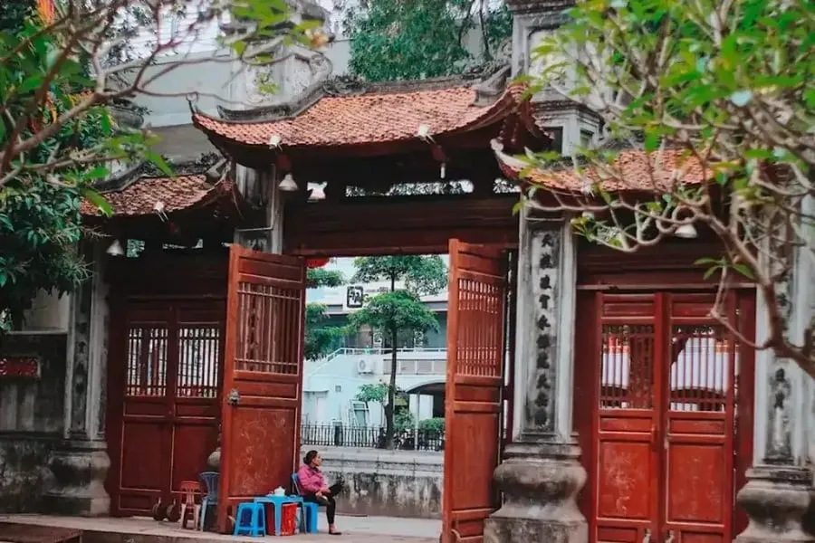 Voi Phuc Temple is the most famous spiritual destination in Hanoi