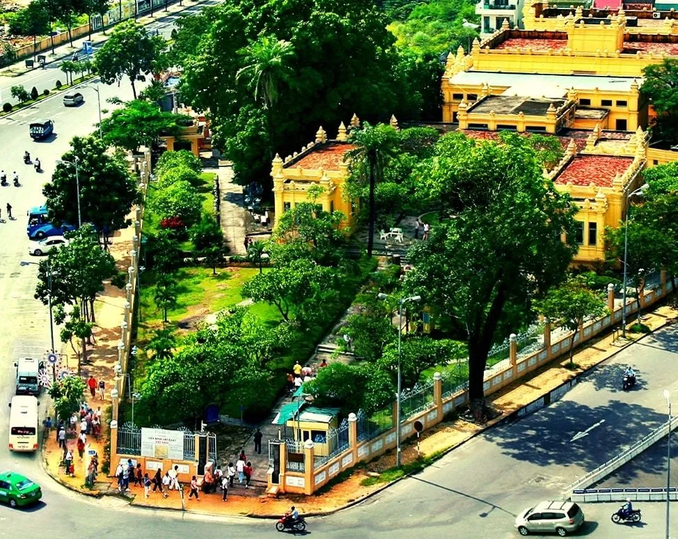 The beauty of the Cham Pa museum in Da Nang