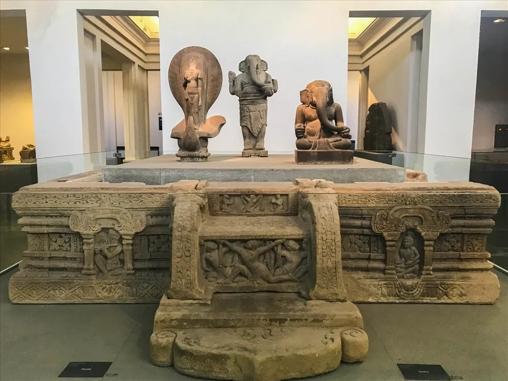 The beauty of the Cham Pa museum in Da Nang