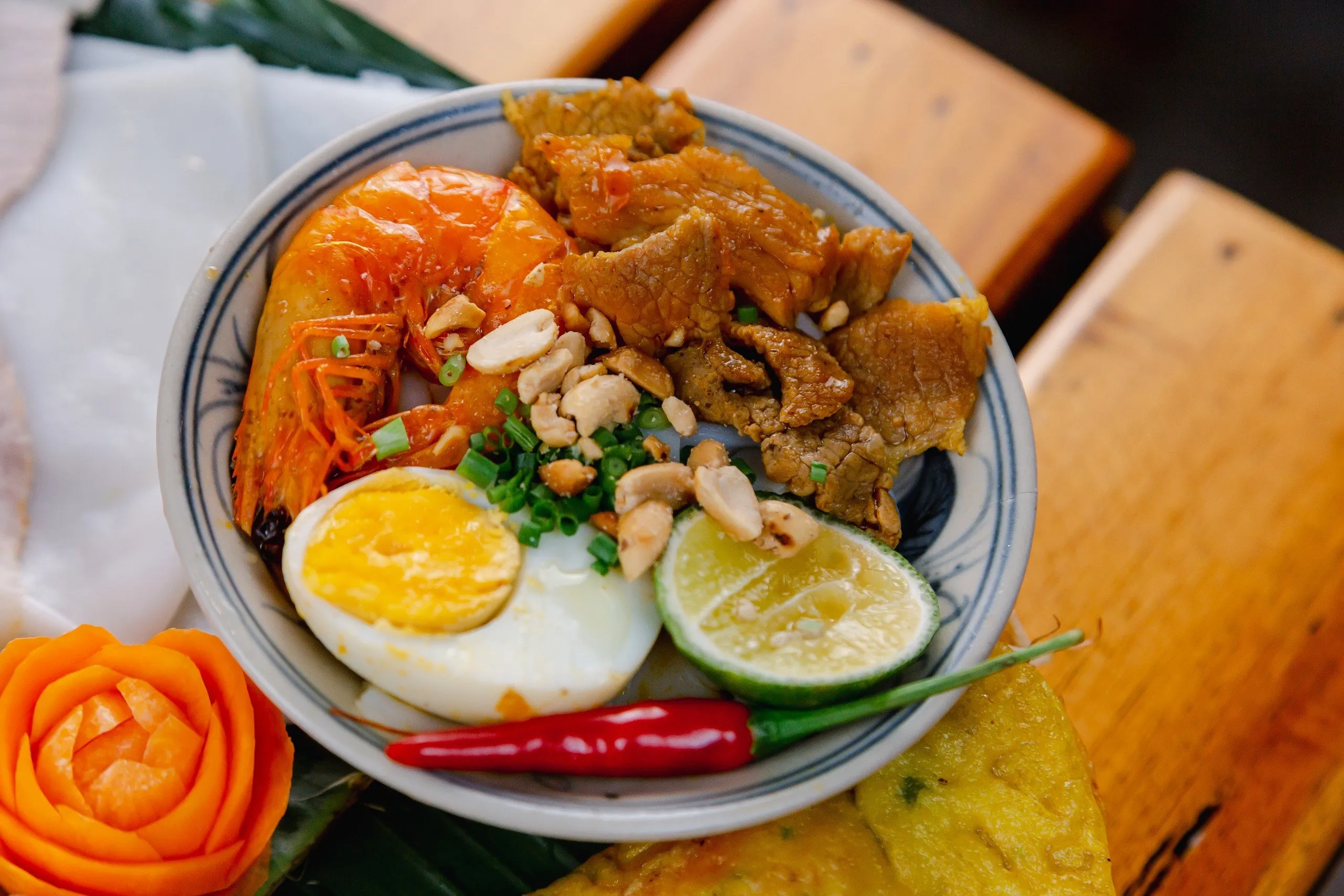 Hương vị truyển thống của mì quảng nôm