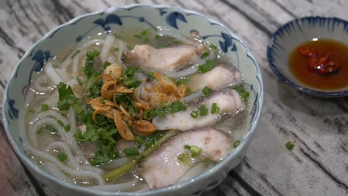 The Broth puffer fish soup