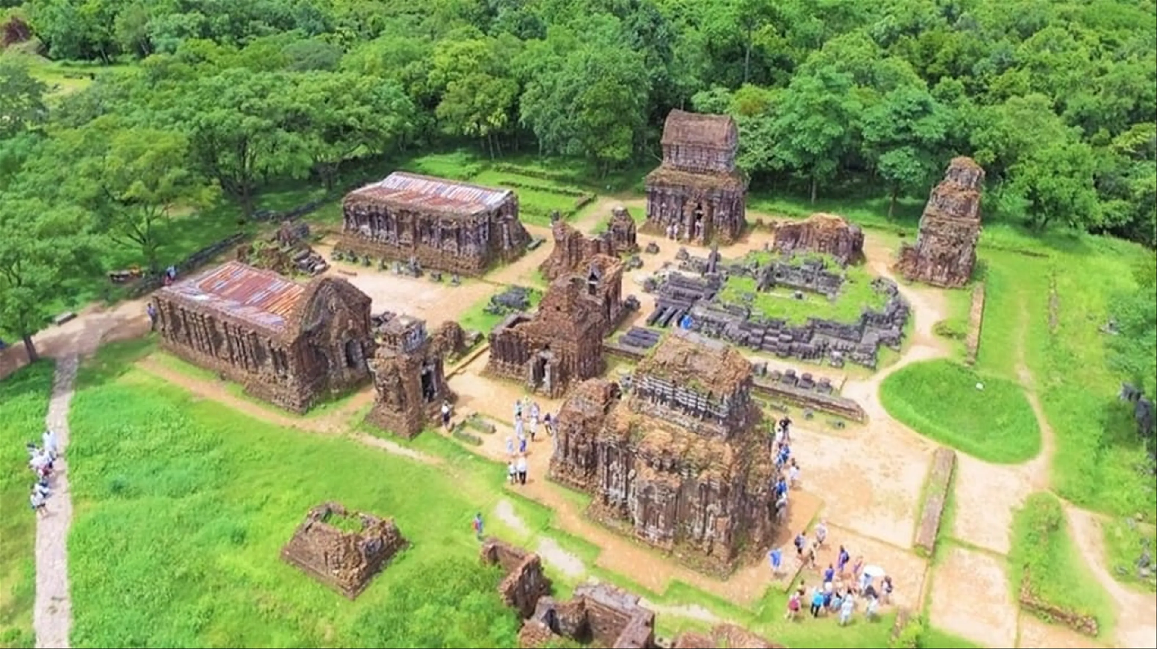 My Son Sanctuary in Quang Nam province, a place that attracts thousands of tourists