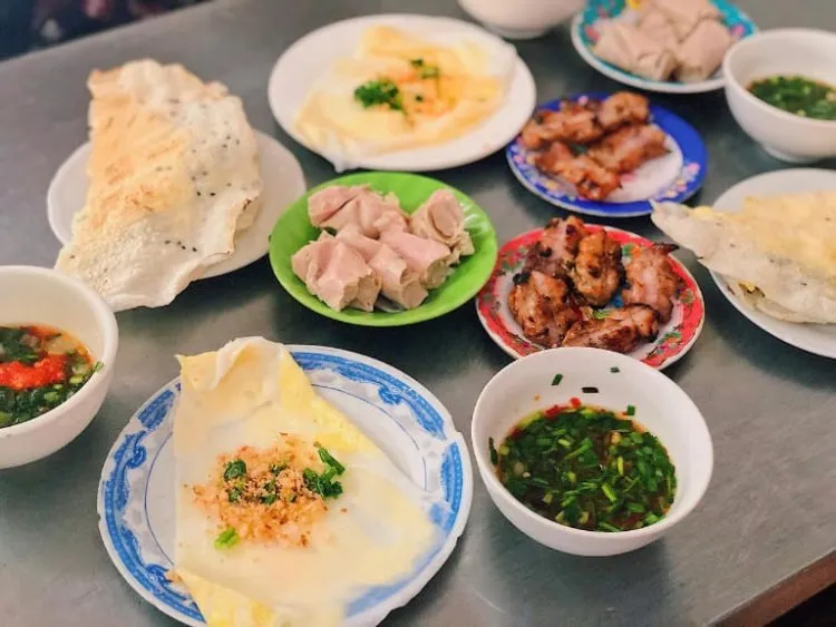 Món bánh đạp Đà Nẵng