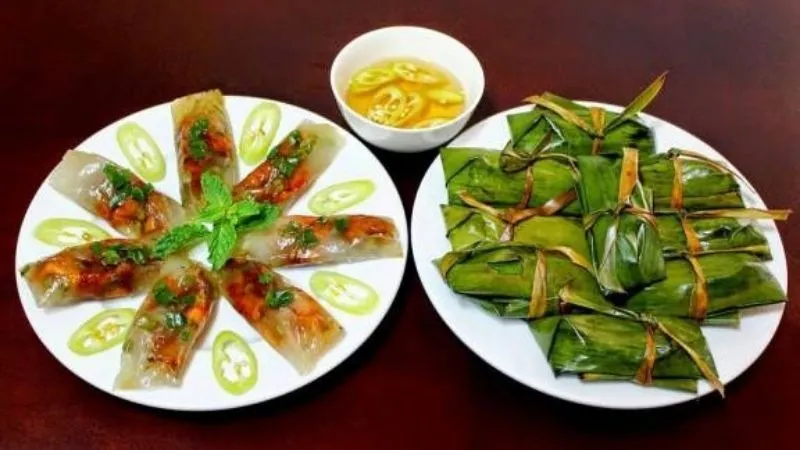 Bánh bột lọc Bà bé