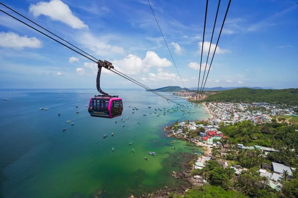 Cap treo đén hòn thơm phú quốc