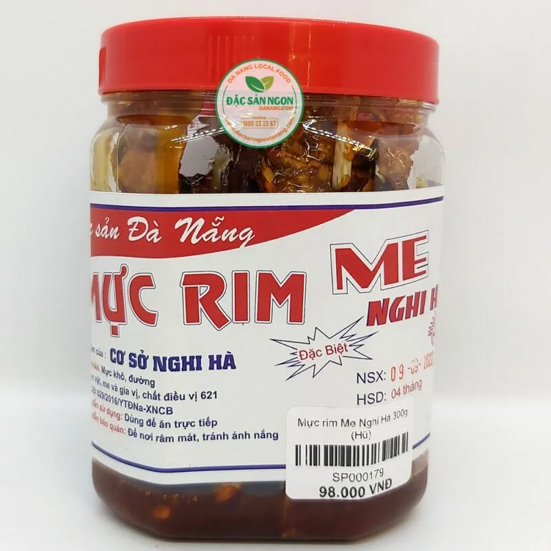 Mực rim me Đà Nẵng