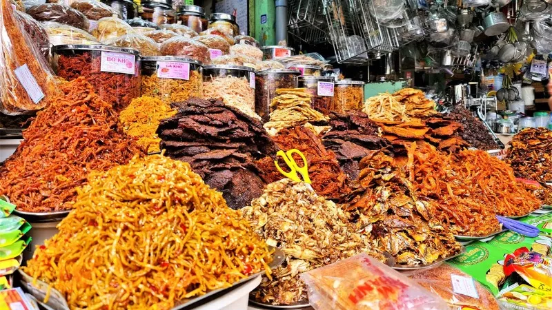 Tamarind squid, a specialty of Da Nang