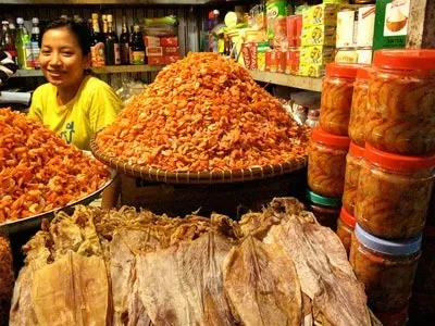 Mực rim me chợ hàn Đà Nẵng