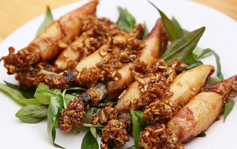 Mực ống nướng Phú Quốc