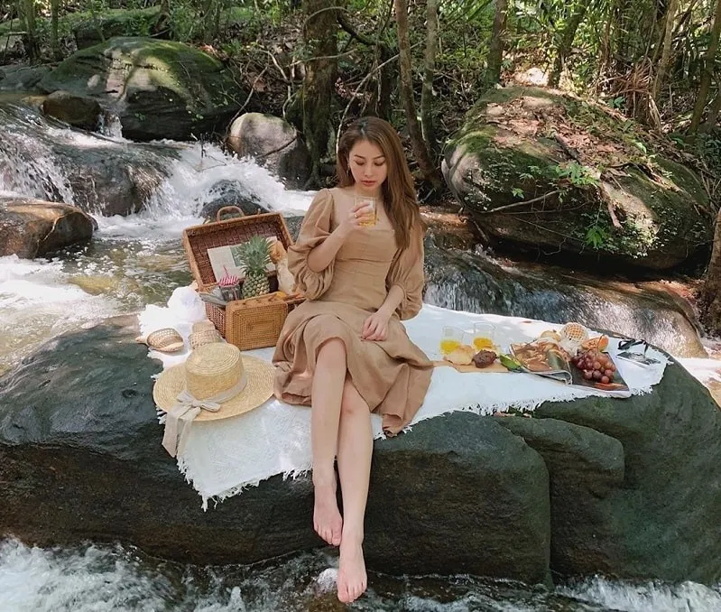 Dã ngoại tại suối tranh Phú Quốc